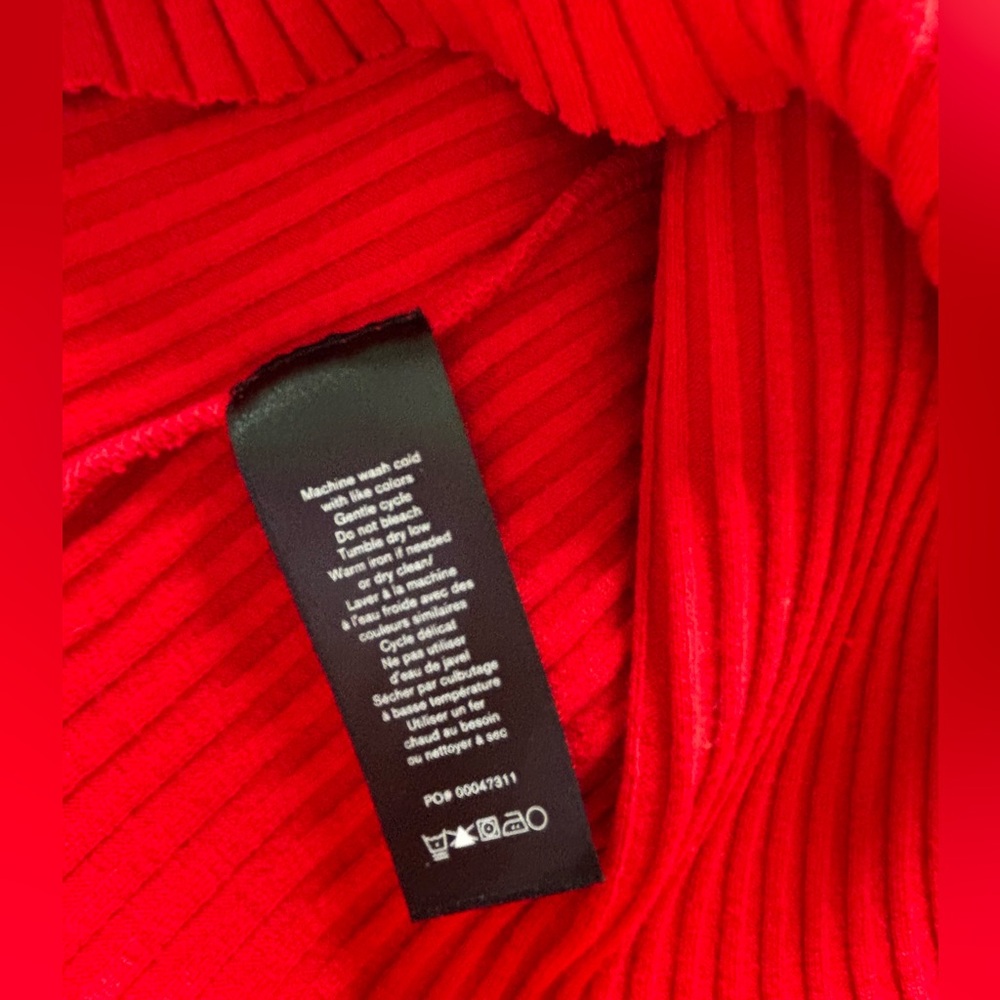 NWOT! Rag & Bone Ribbed Asymmetrical Sweater - Picture 3 of 4